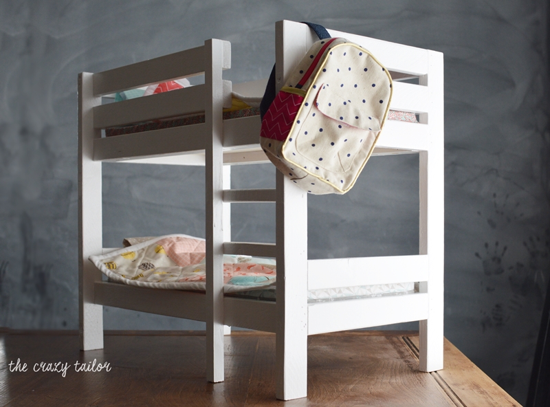 doll bunk bed 18" doll bunk bed