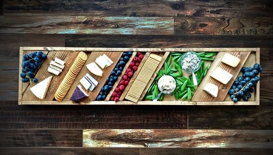 diy scrap wood charcuterie board