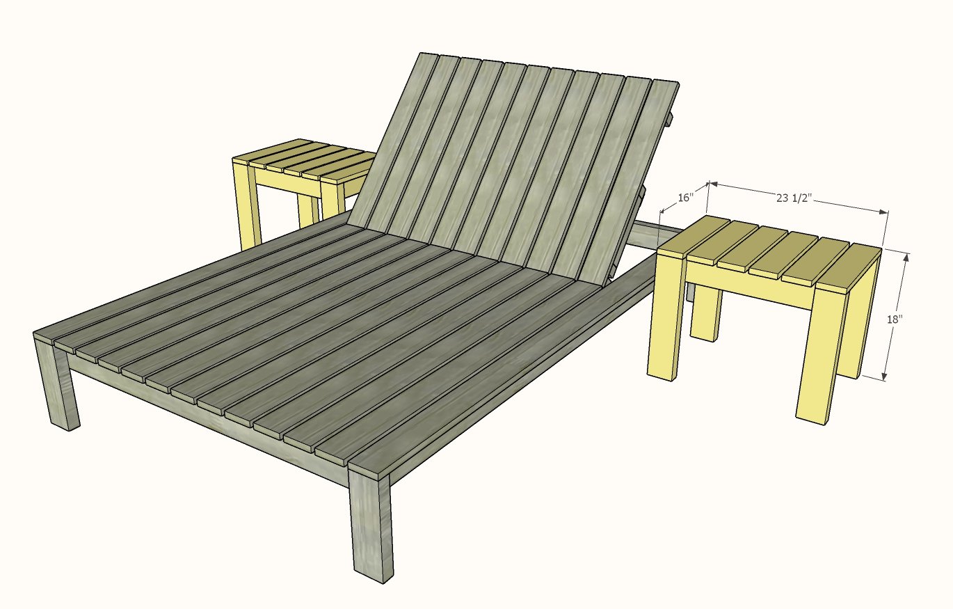 outdoor side table plans