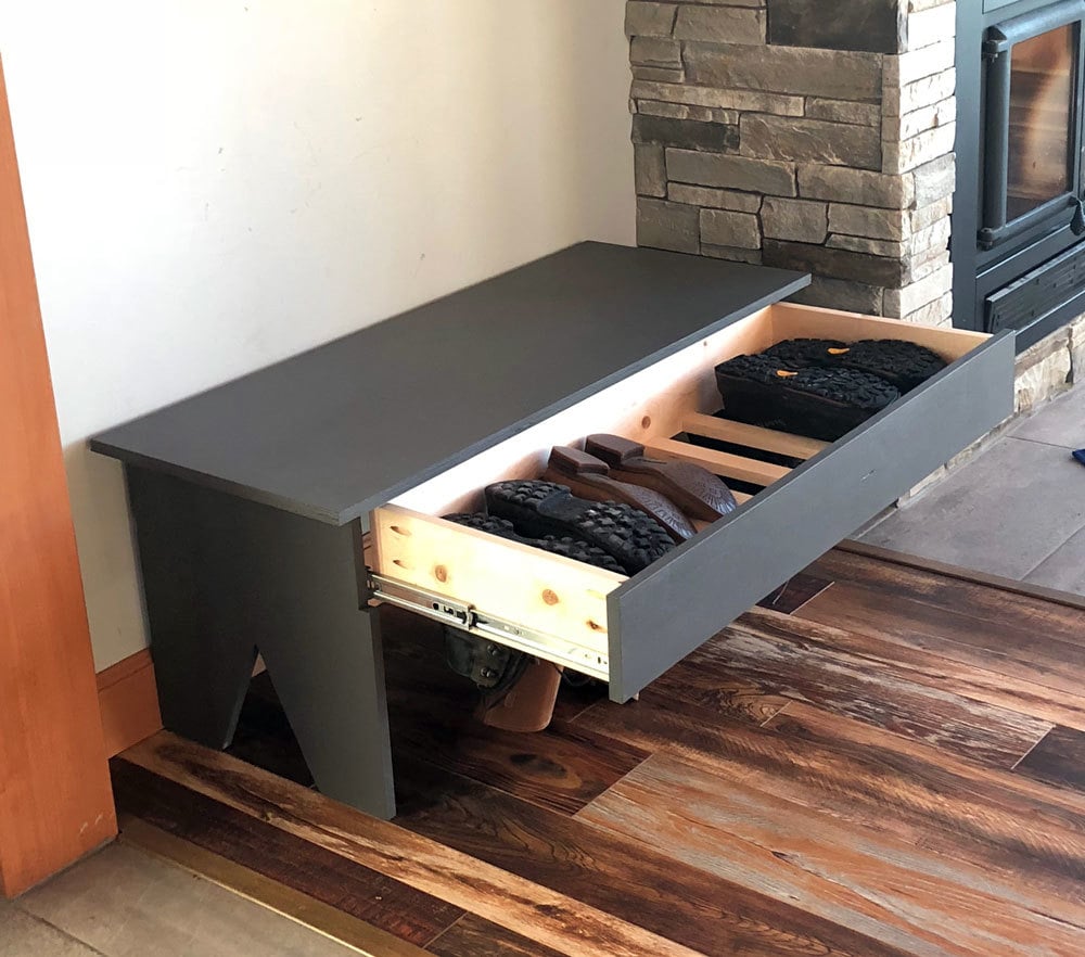 hidden boot storage bench