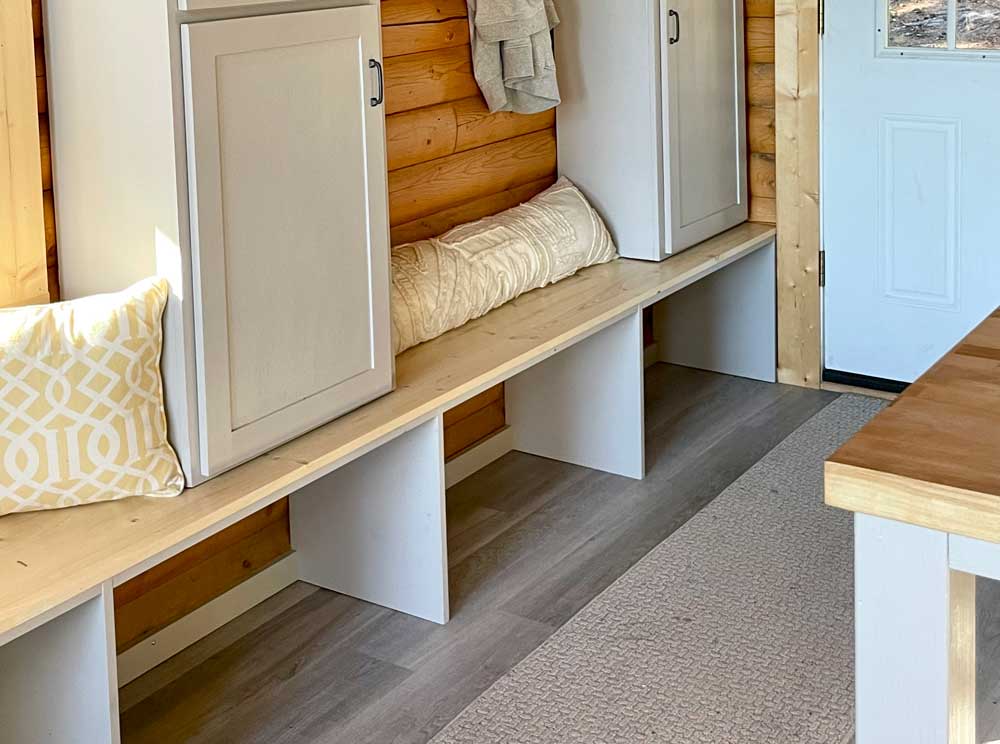 custom mudroom