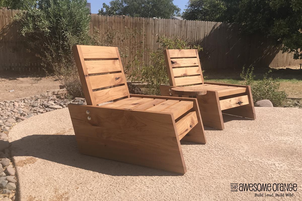 low profile outdoor chair