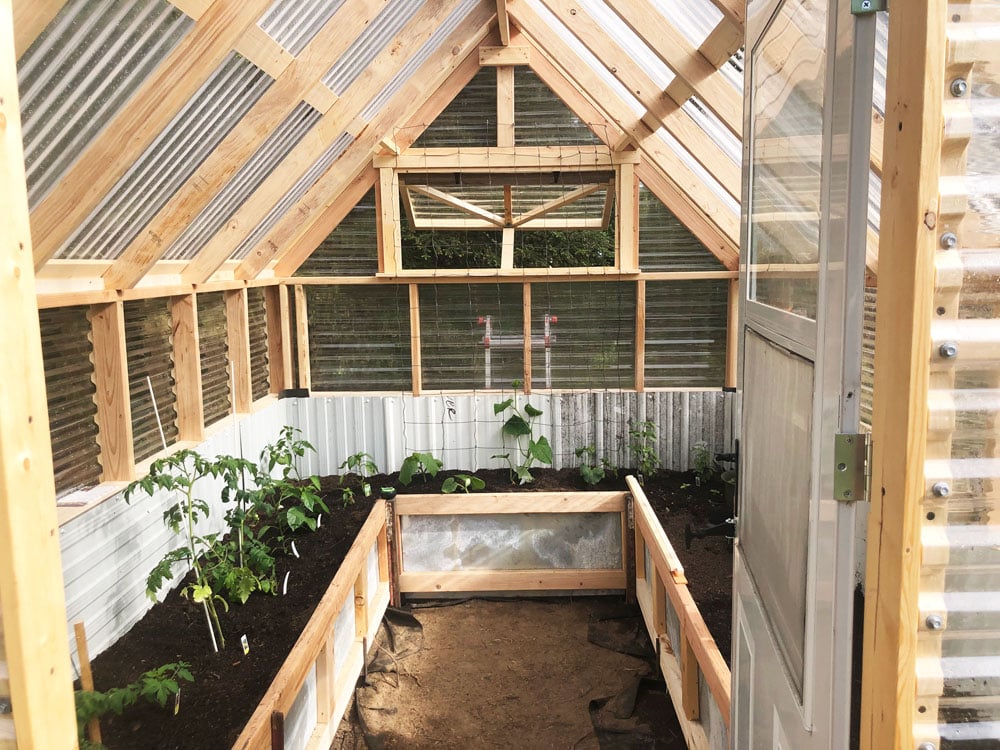 greenhouse raised beds