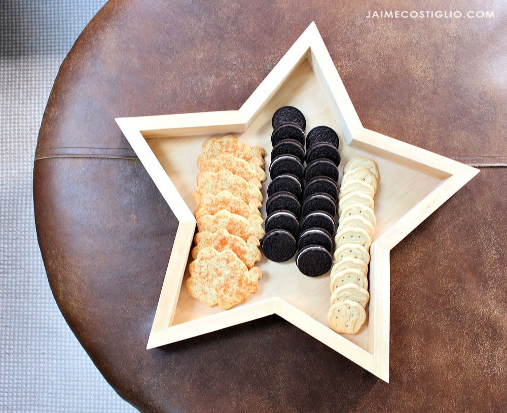 star serving tray