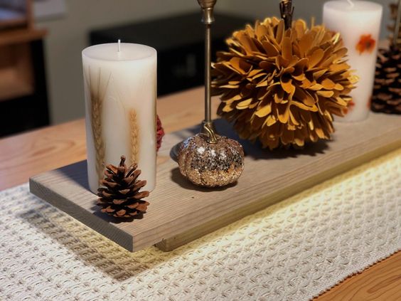 floating table runner