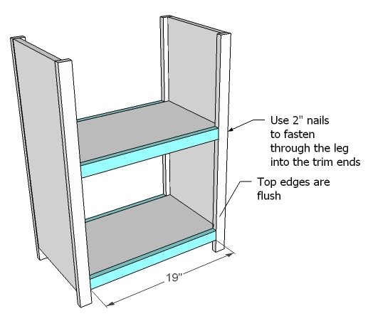 Simple Bookshelves, Tall/Thin | Ana White