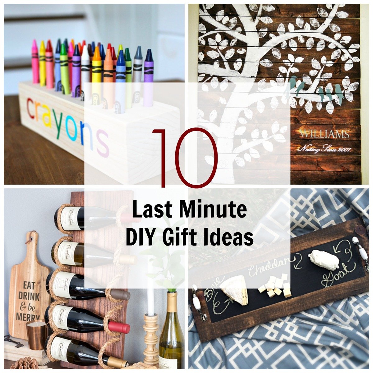 10 Last Minute DIY Wood Gifts that you Can Make Ana 