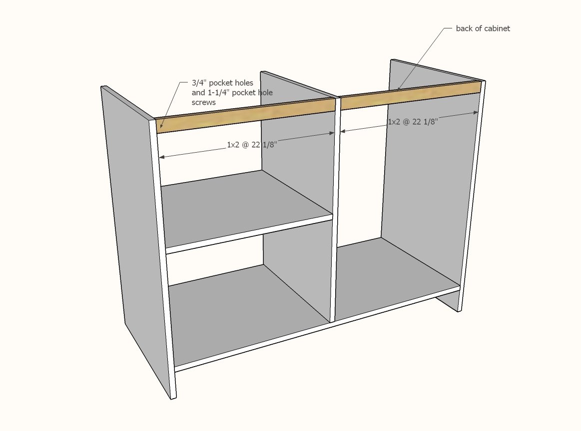 Barn Door Cabinet with Mini Fridge and Microwave