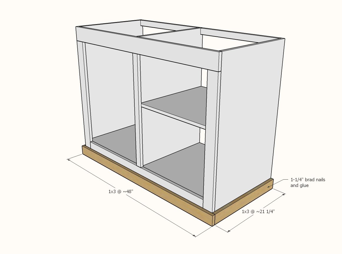 DIY Mini Refrigerator Storage Cabinet {Free Plans} - Sawdust Sisters