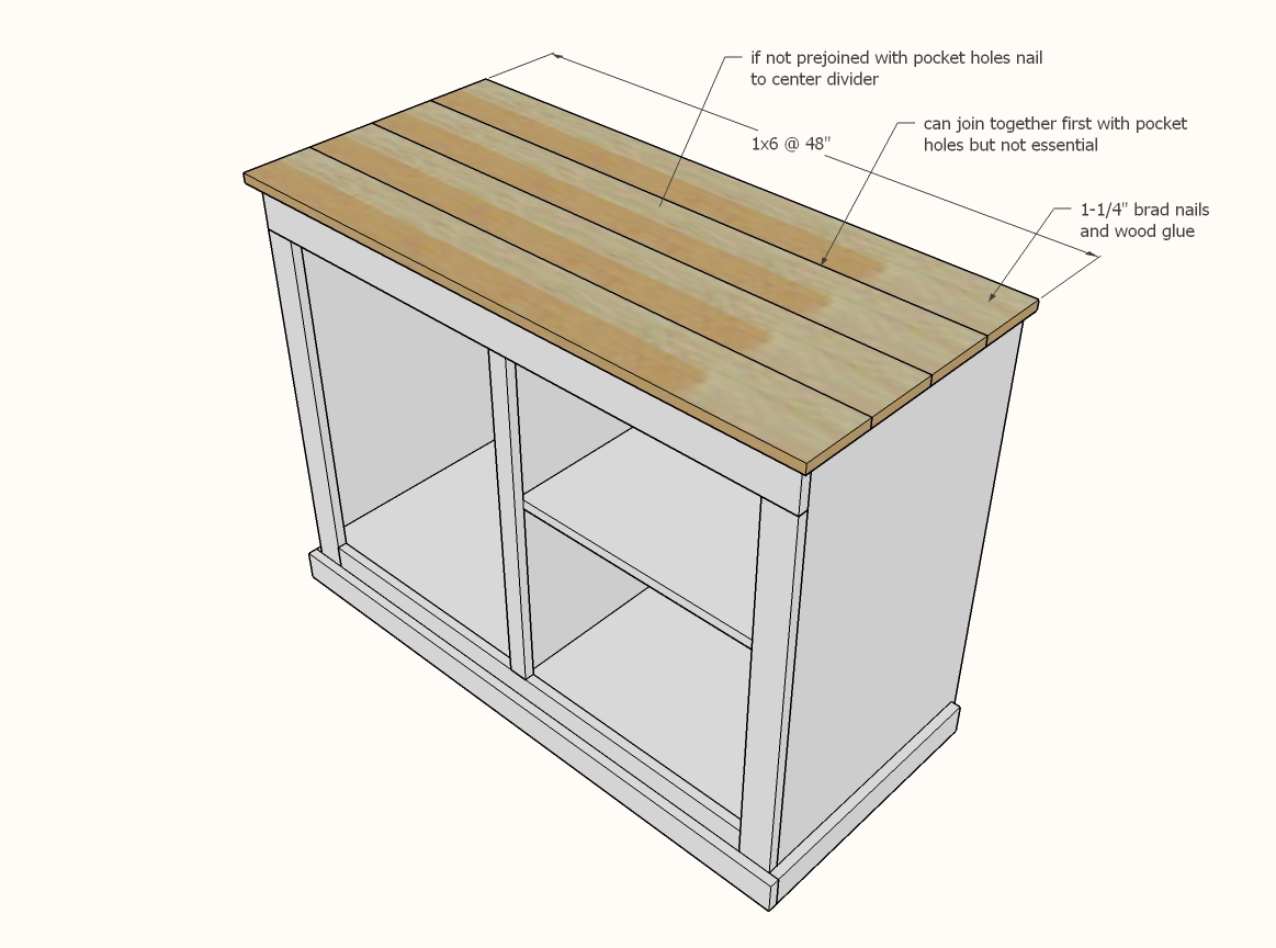 DIY Coffee Bar / Mini Fridge Table - Beginner Woodworking 