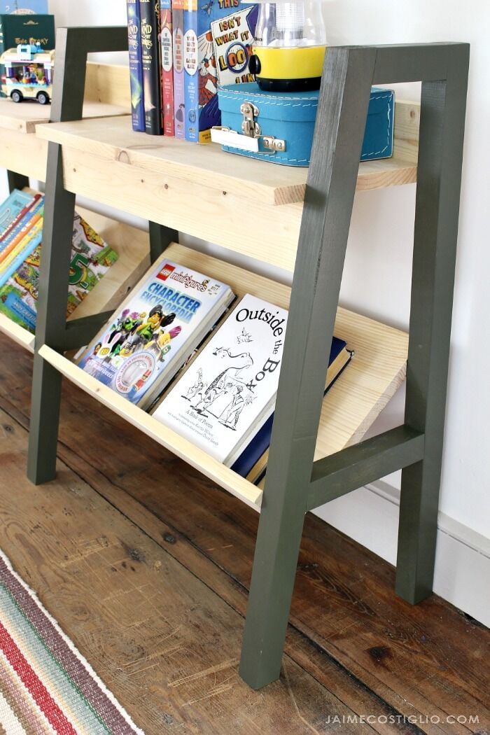 modern kids bookcase