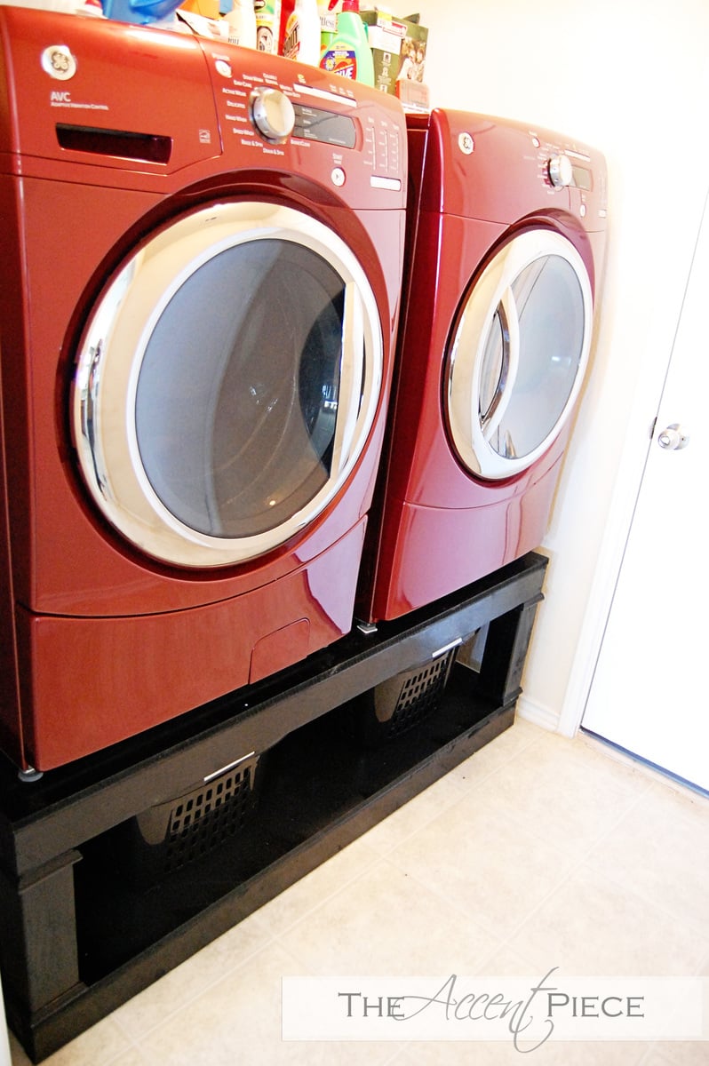 Ana White Washer/Dryer Pedestal DIY Projects