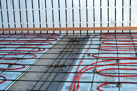 Heated Slab Installation | Ana White