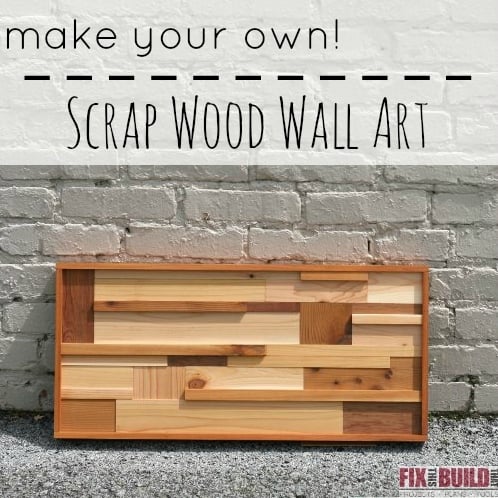 Scrap Wood Wall Art