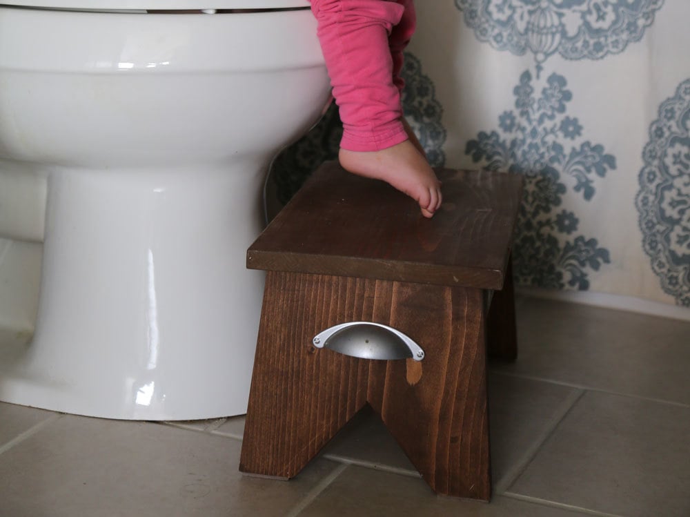 Simple Step Stool Plans Ana White, How To Make A Simple Wooden Footstool