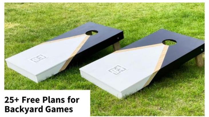 backyard games ideas plans projects build