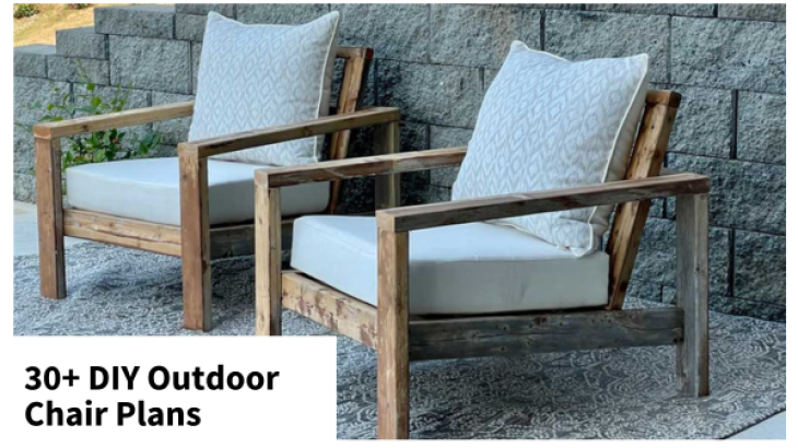 free diy outdoor chair plans