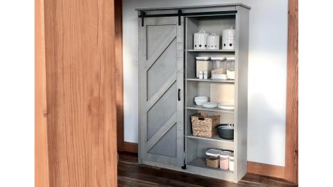 Barn Door Bookcase Ana White