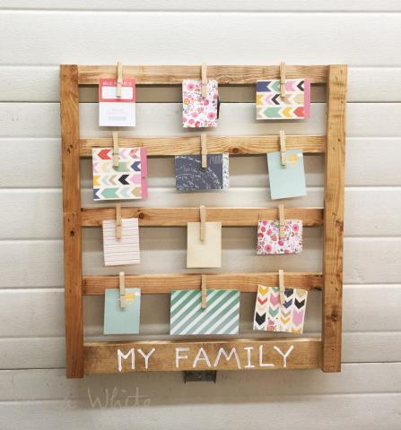 Easy Scrap Wood Photo Display Gifts