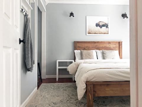 Simple Panel Bed All Mattress Sizes, How To Attach Headboard Bed Frame Without Holes