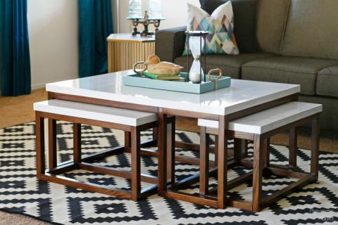 Large store nesting tables