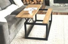 Coffee table lift top