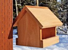 cedar birdfeeder plans