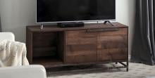 diy media console reclaimed wood