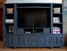 diy media hutch