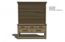 Hutch for the Open Shelf Dresser