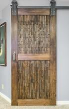 Wood Shim Barn Door