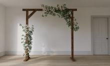 free wedding arch plans rustic wood