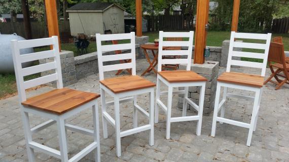 ana white bar stools