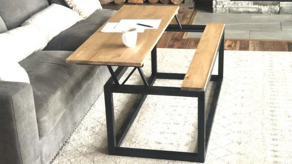 Coffee Tables Ana White, Coffee Table Converts To Dining Diy