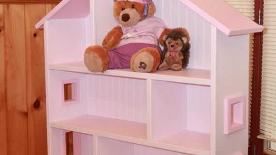 dollhouse bookcase diy