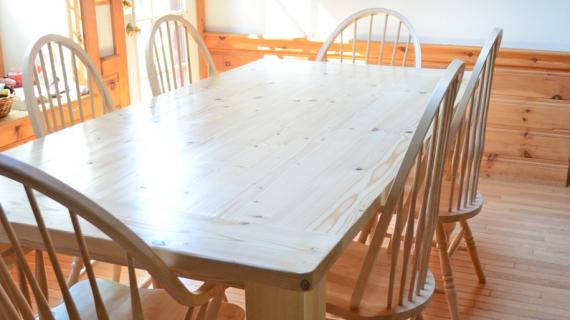 Ana white deals husky farmhouse table