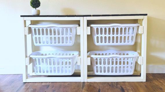 laundry basket organizer