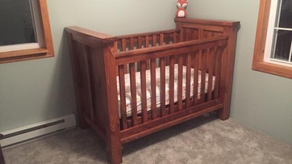 Diy Farmhouse Crib Featuring Diystinctly Made Ana White