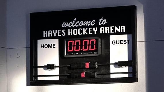 Hockey scoreboard diy