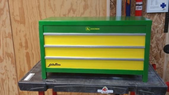 john deere toy chest