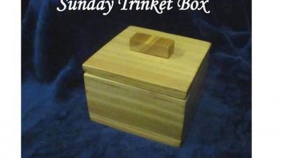 Sunday Trinket Box, Trinket, Box, Gift, Scrap, Craft, Starter project, handmade holidays