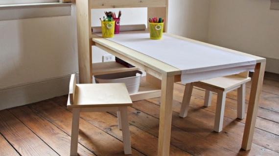 kid farmhouse table