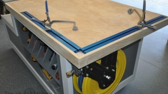 workbench with clamps plans