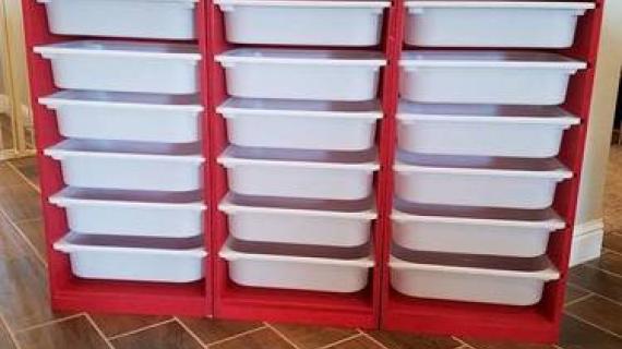  Ikea TROFAST Storage box (6, White)