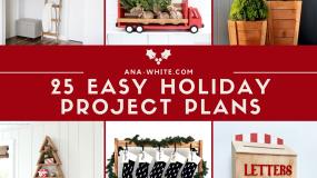 25 easy holiday diy crafts wood projects