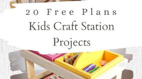 kids arts and craft station plans diy art stations for kids 