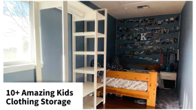 kids clothing storage ideas